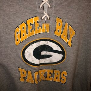 NFL Green Bay Packers Gray Hoodie
